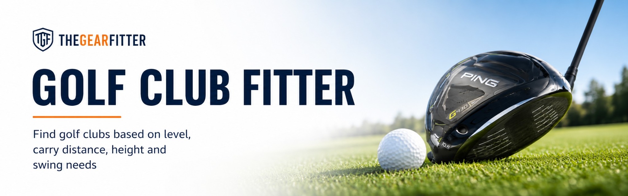 Golf Club Fitter — Find golf clubs by level, carry distance and body measurements.