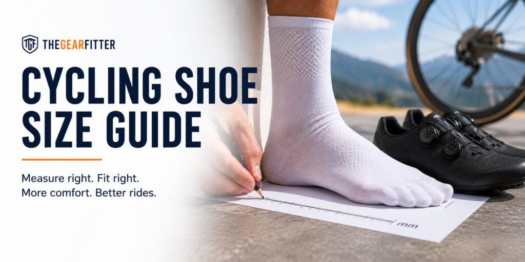 Cycling Shoe Size Guide: Should You Size Up or Down?