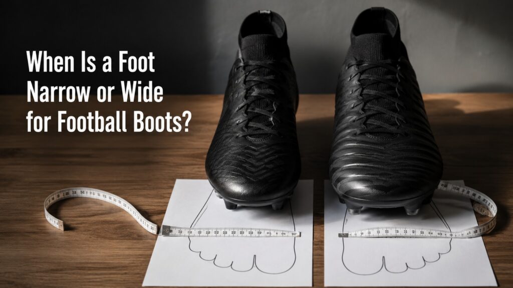 When Is a Foot Narrow or Wide for Football Boots?