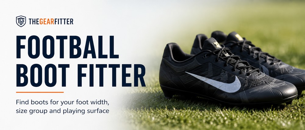 Football boots on grass