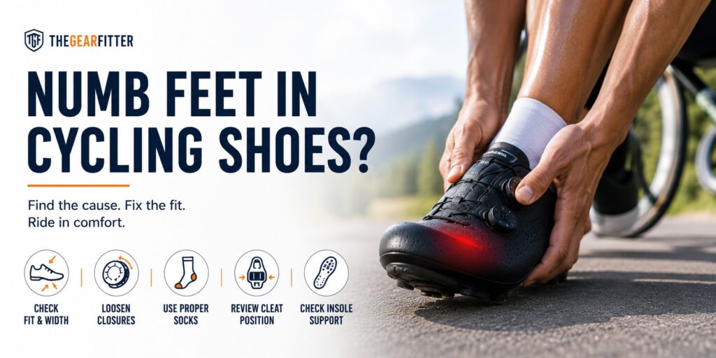 Why Do My Feet Go Numb in Cycling Shoes?