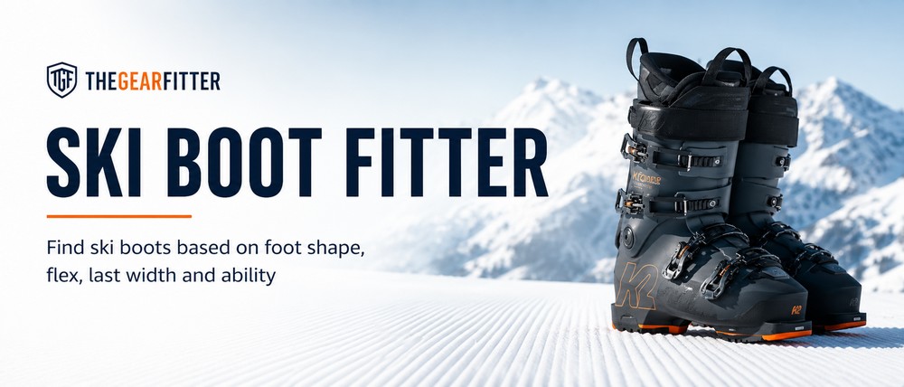 Black ski boot