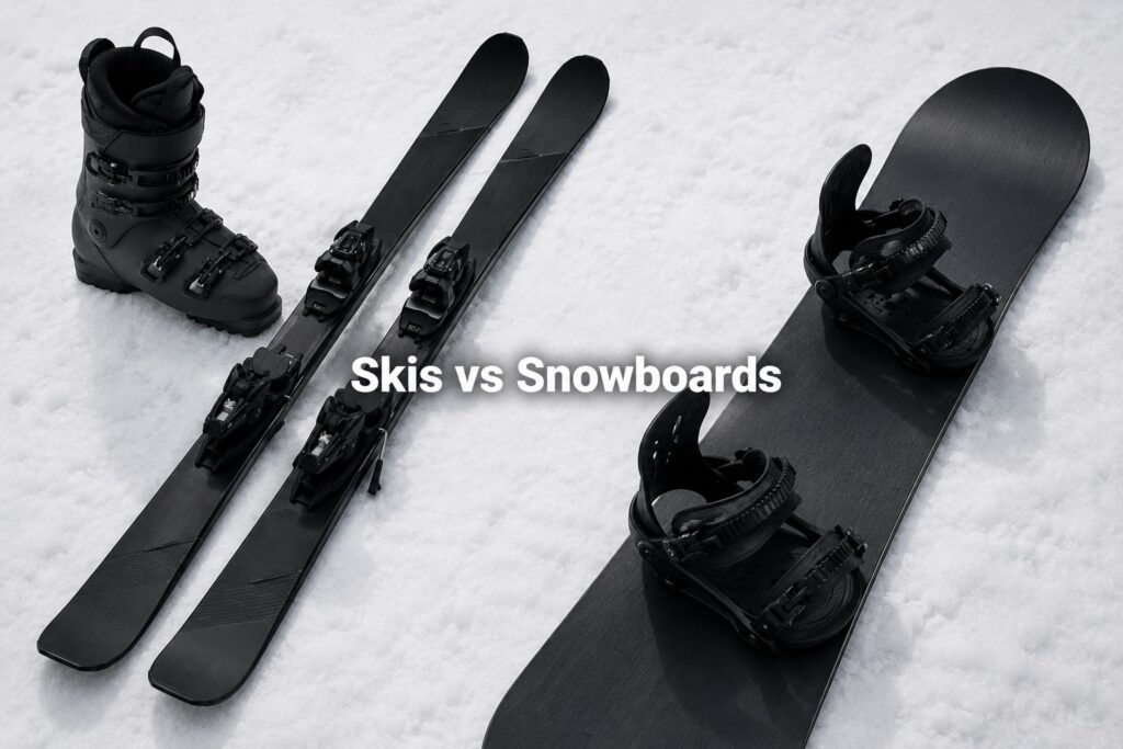 Skis vs Snowboards